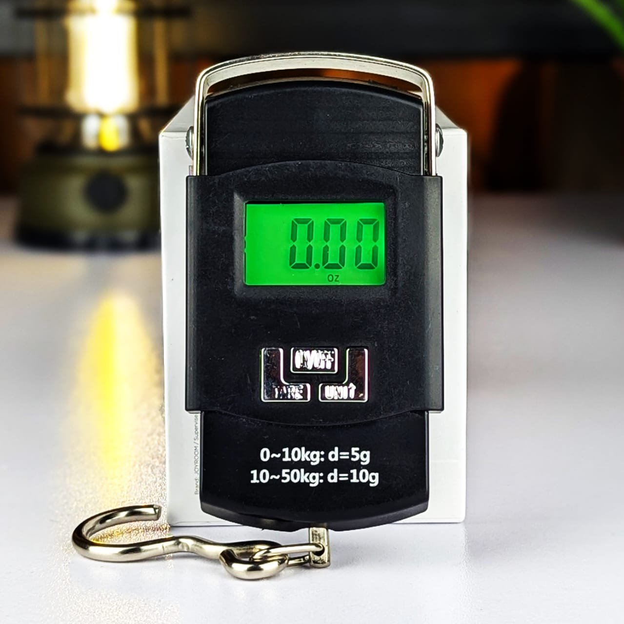Digital Electronic Hanging Scale -Digital Weight Scale 50 KG Capacity- Black - Image 2