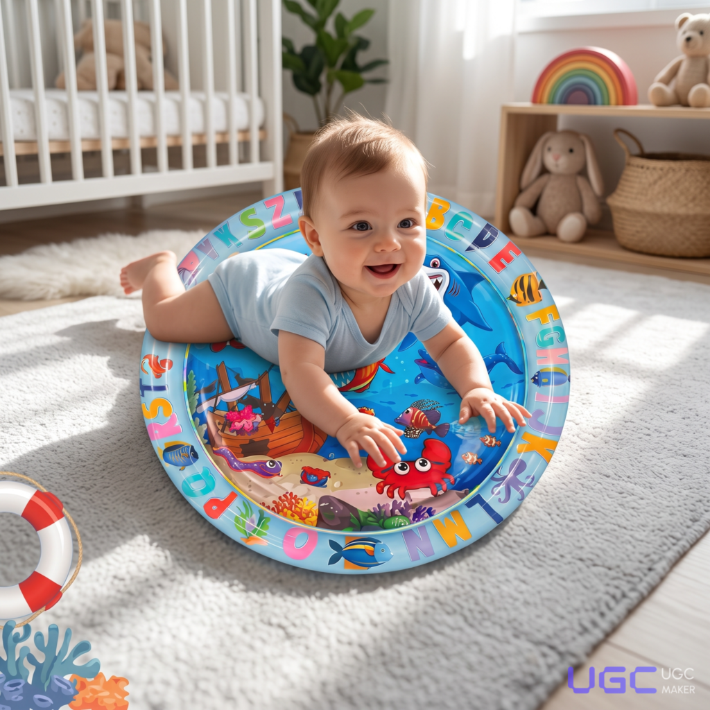 Baby Water Mat Ocean Theme