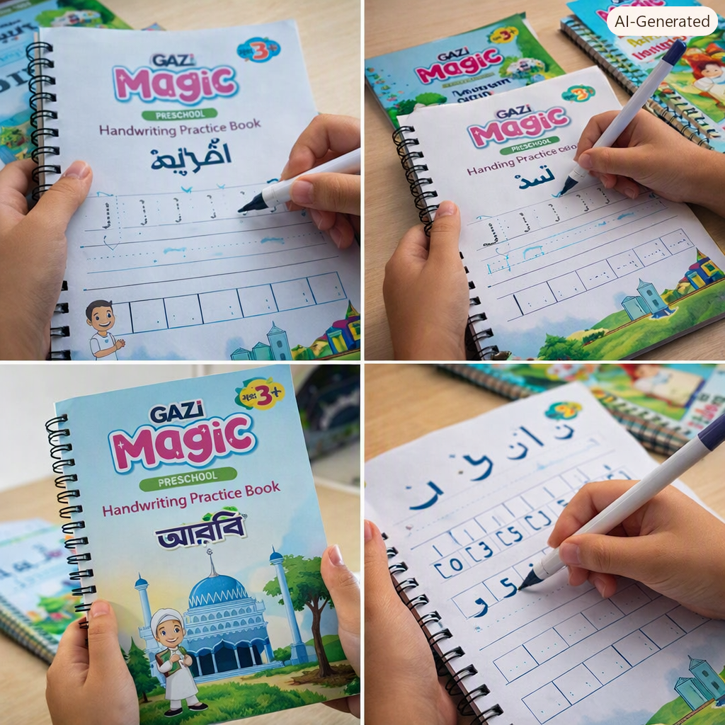 Kids Handwriting Practice Book Set