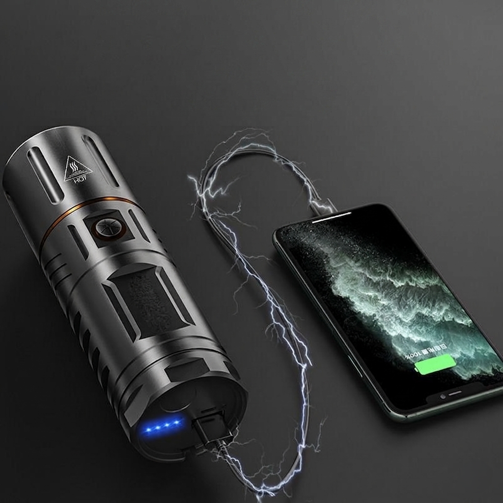 Rechargeable LED Flashlight